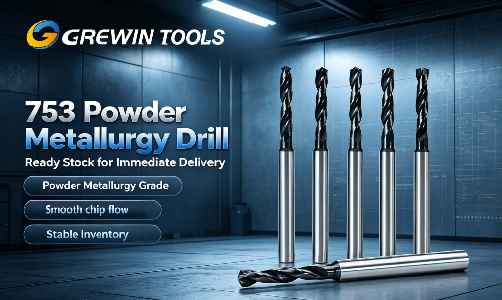 GREWIN 753 Powder Metallurgy Drill01