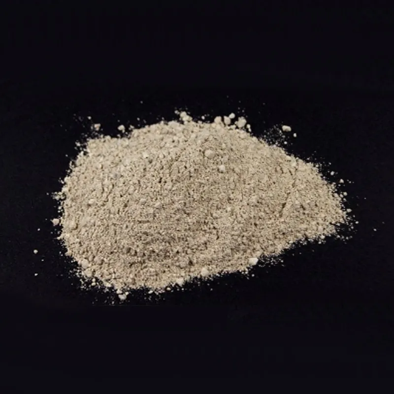 Набивная масса для желобов выпуска чугуна, не требующая сушки