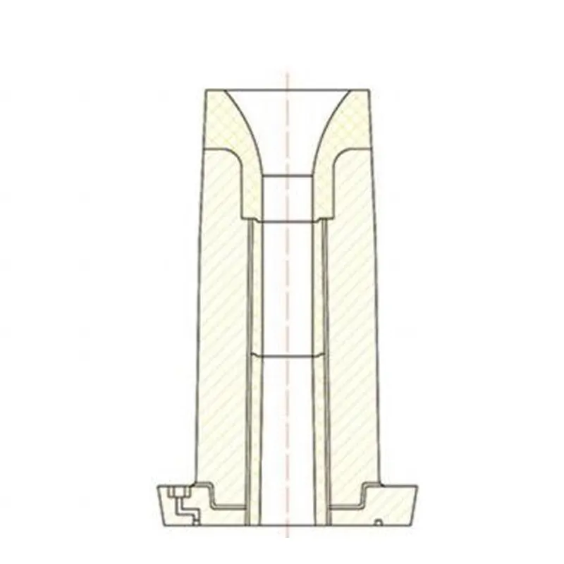 Циркониевые верхние стаканы для слябов