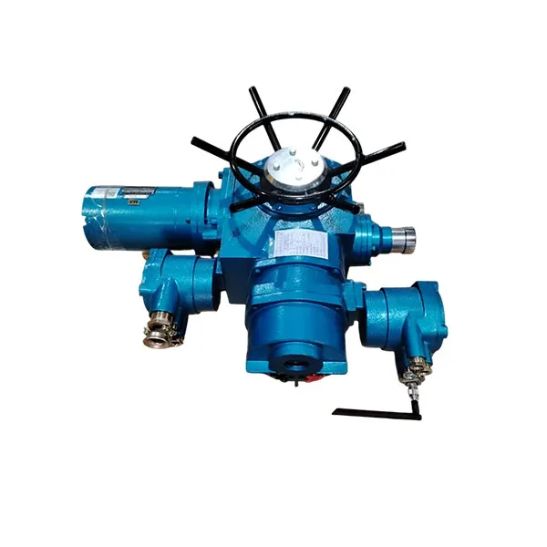 QJ(W) серия взрывозащищённых электроприводов для задвижек горношахтного назначения с искробезопасным исполнением и беспроводным управлением