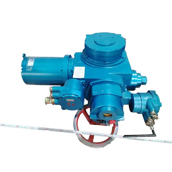 QJ(W) серия взрывозащищённых электроприводов для задвижек горношахтного назначения с искробезопасным исполнением и беспроводным управлением