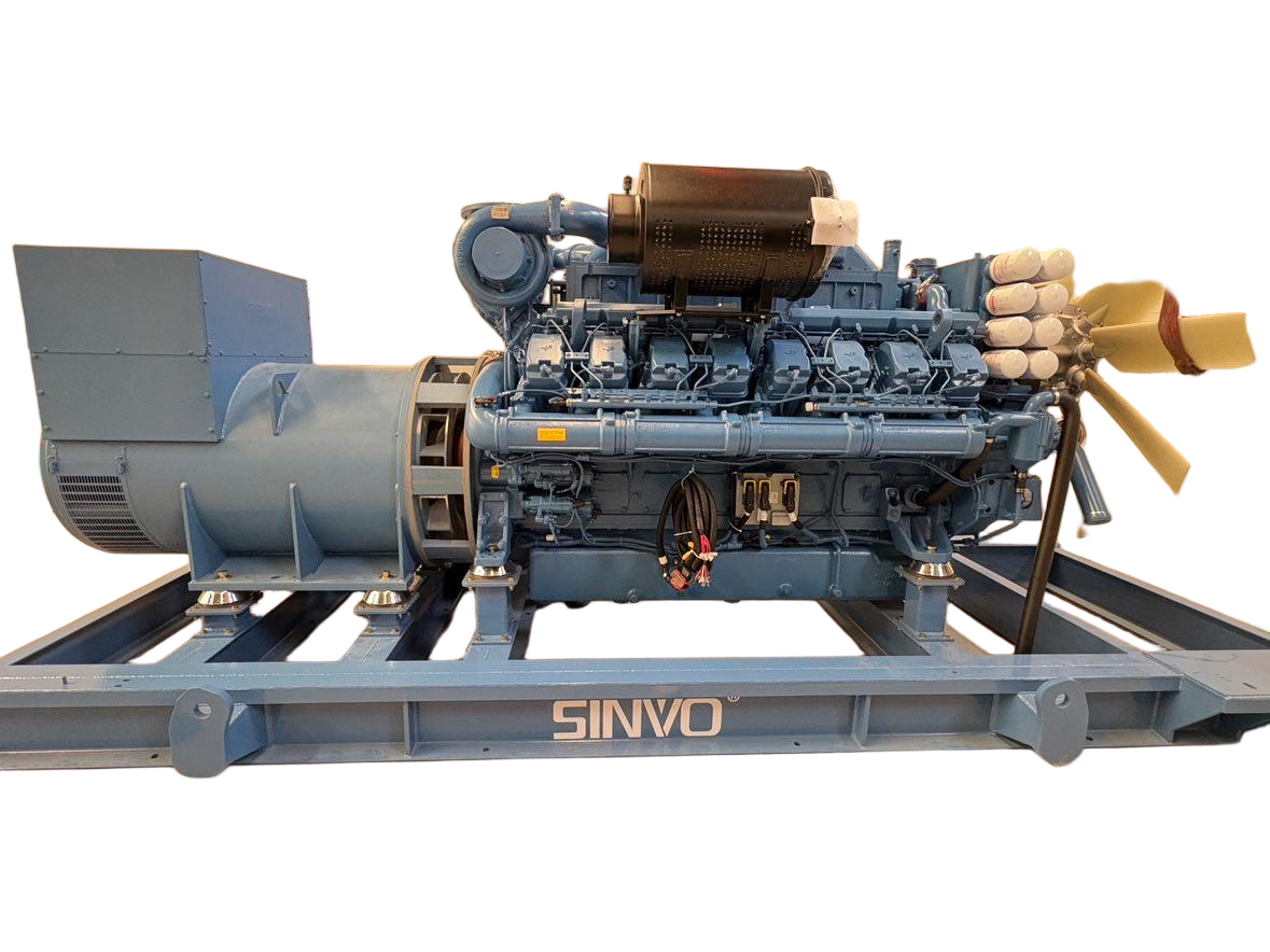SINVO–Yuchai 1600 кВт: Высокомощная дизель-генераторная установка для крупных промышленных проектов