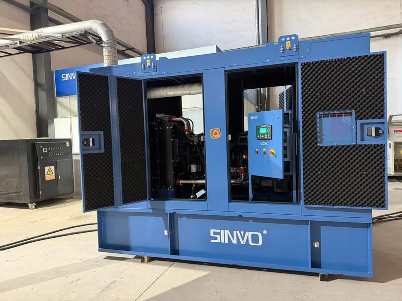 Безшумная дизельная генераторная установка SW138D — мощность 100 кВт