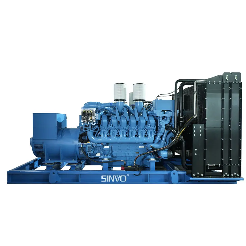 MTU двигатель с генератором Leroy-Somer