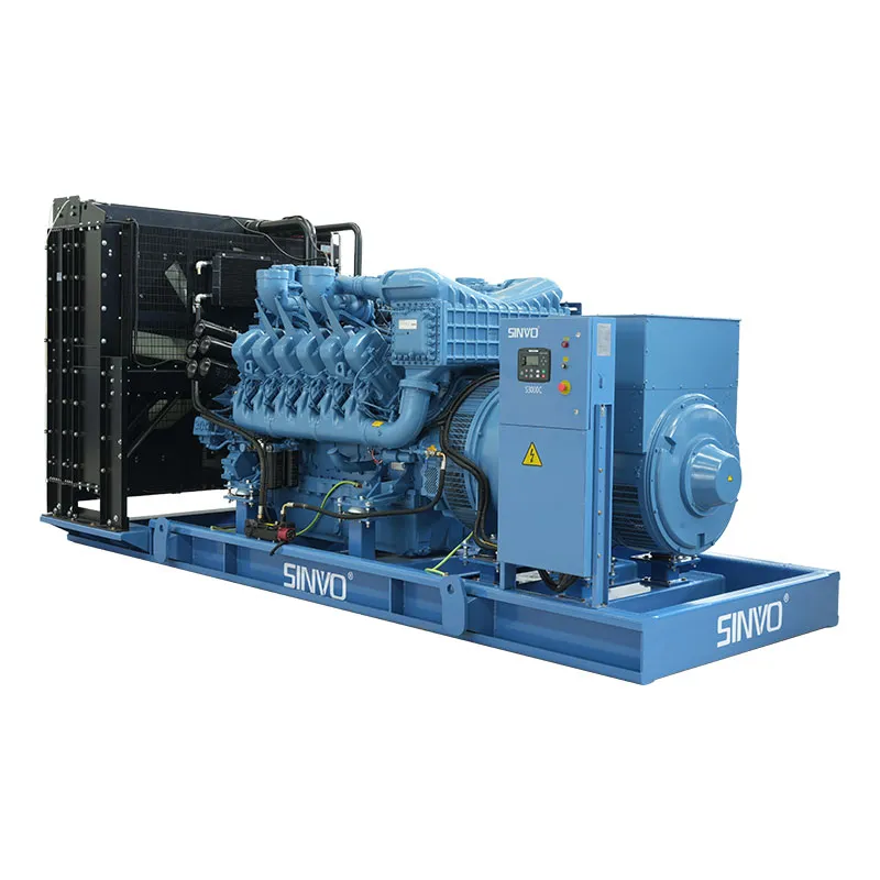 MTU двигатель с генератором Leroy-Somer