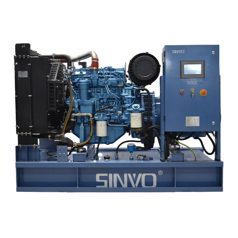 Двигатель Baudouin с генератором Faraday