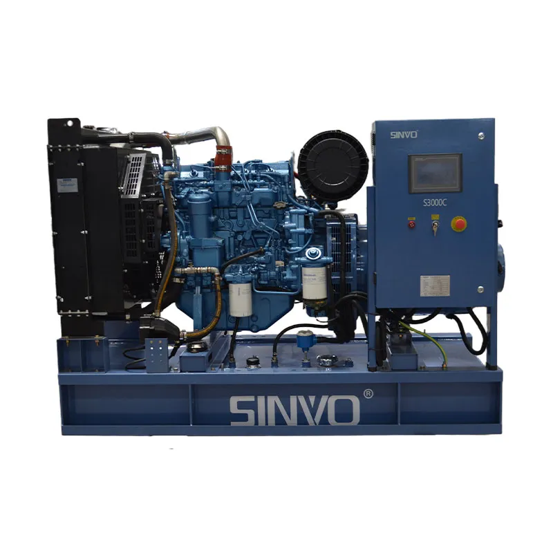 Двигатель Baudouin с генератором Faraday