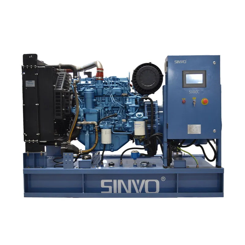 Двигатель Baudouin с генератором Leroy-Somer