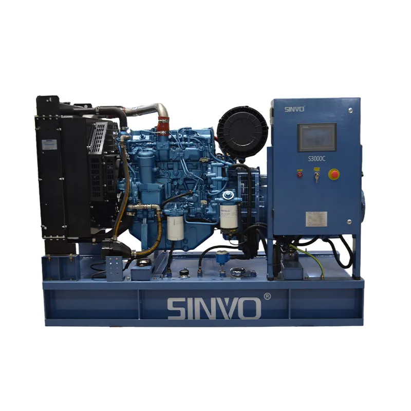 Двигатель Baudouin с генератором Leroy-Somer