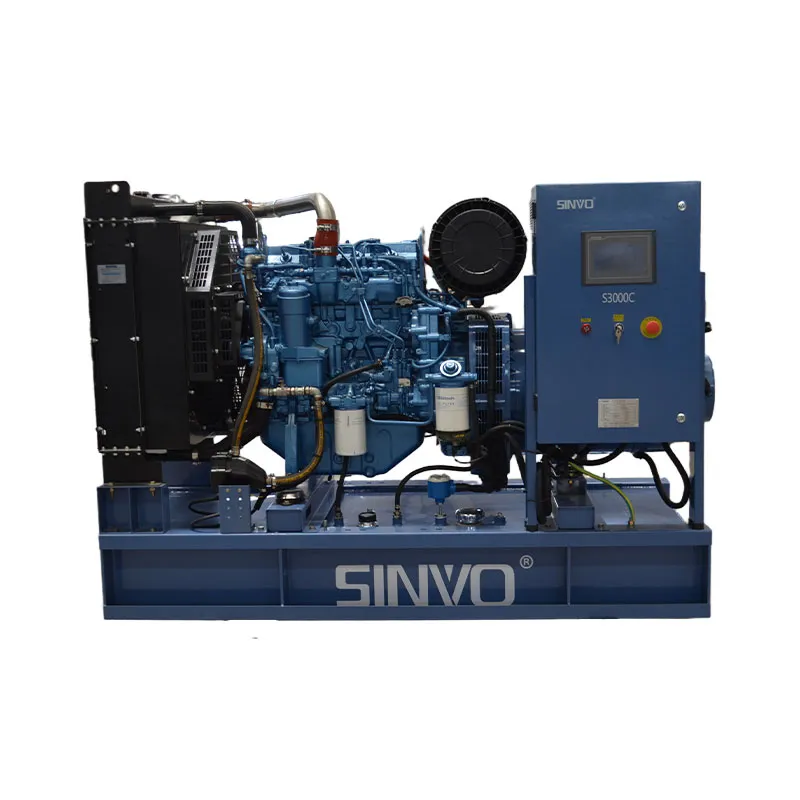 Двигатель Baudouin с генератором Leroy-Somer