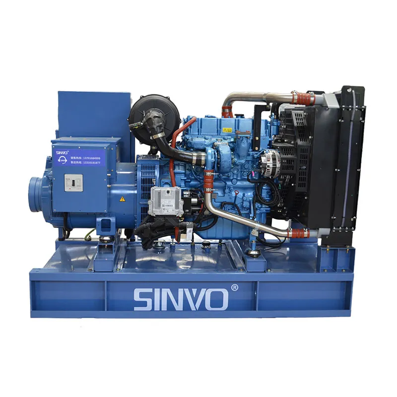 Двигатель Baudouin с генератором Leroy-Somer