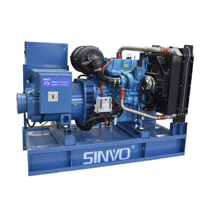 Двигатель Baudouin с генератором Leroy-Somer