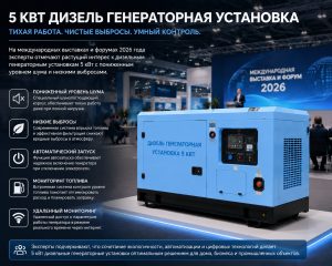 дизель генераторная установка 5 квт