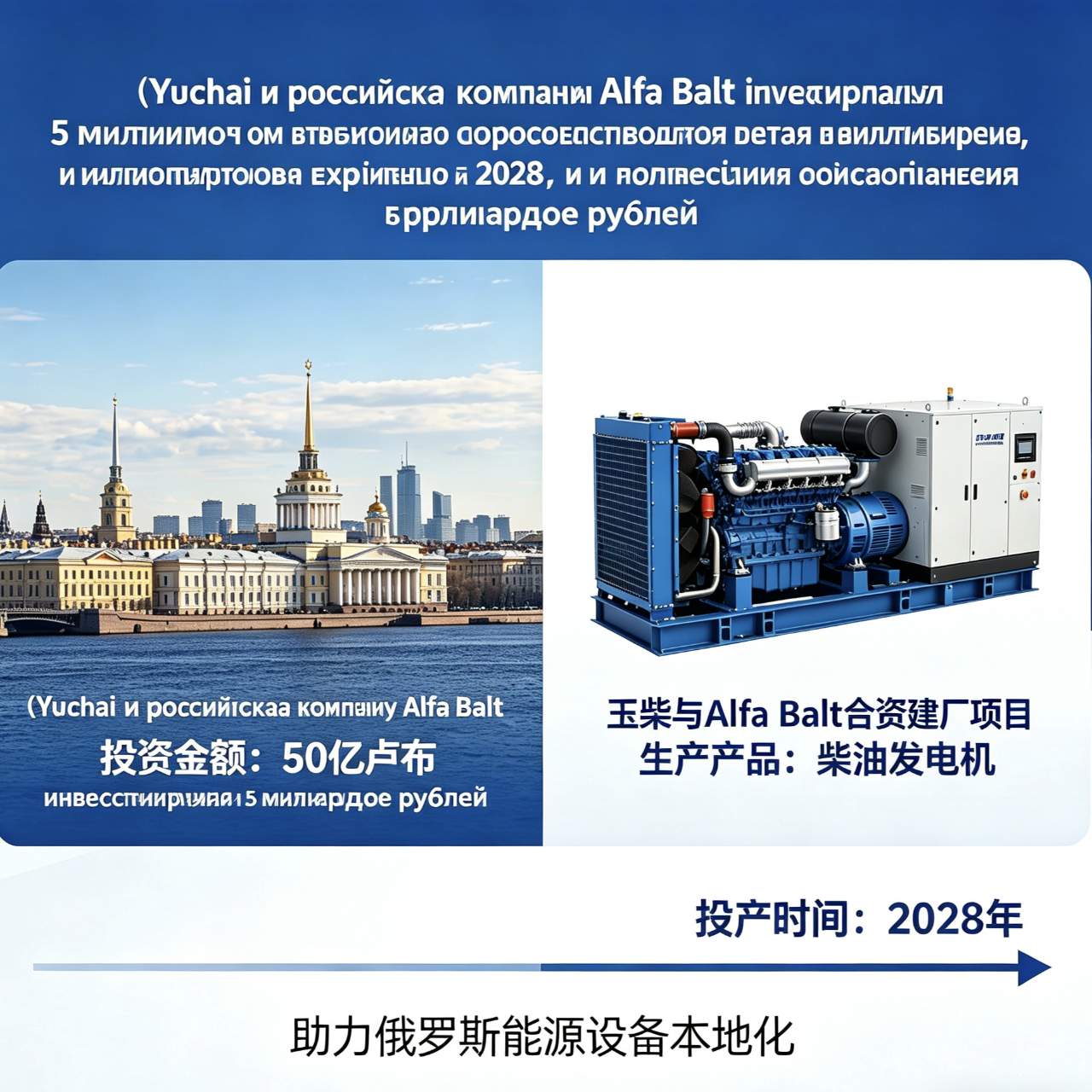 Завод за 5 млрд рублей: как Yuchai и Alfa Balt ускорят локализацию дизель-генераторов в России