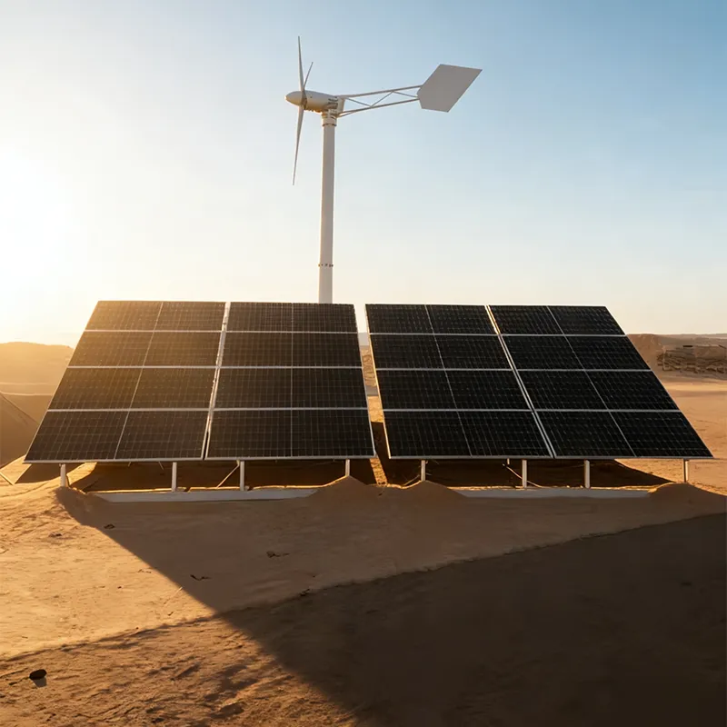 Ветро-солнечная гибридная энергосистема уровня 10 кВт