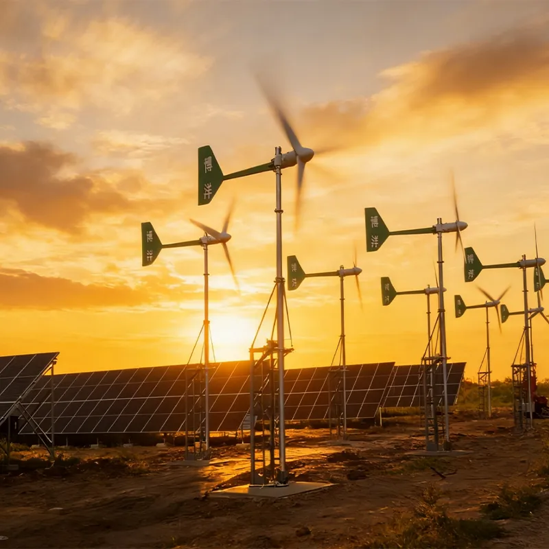 Ветро-солнечная гибридная энергосистема уровня 100 кВт