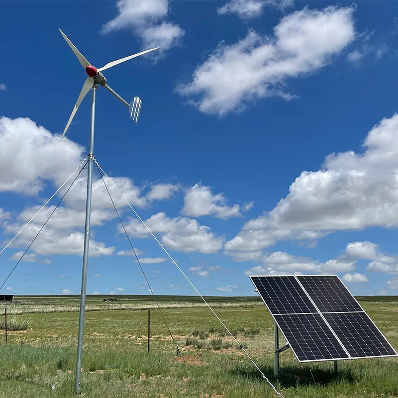 Ветро-солнечная гибридная энергосистема уровня 2 кВт