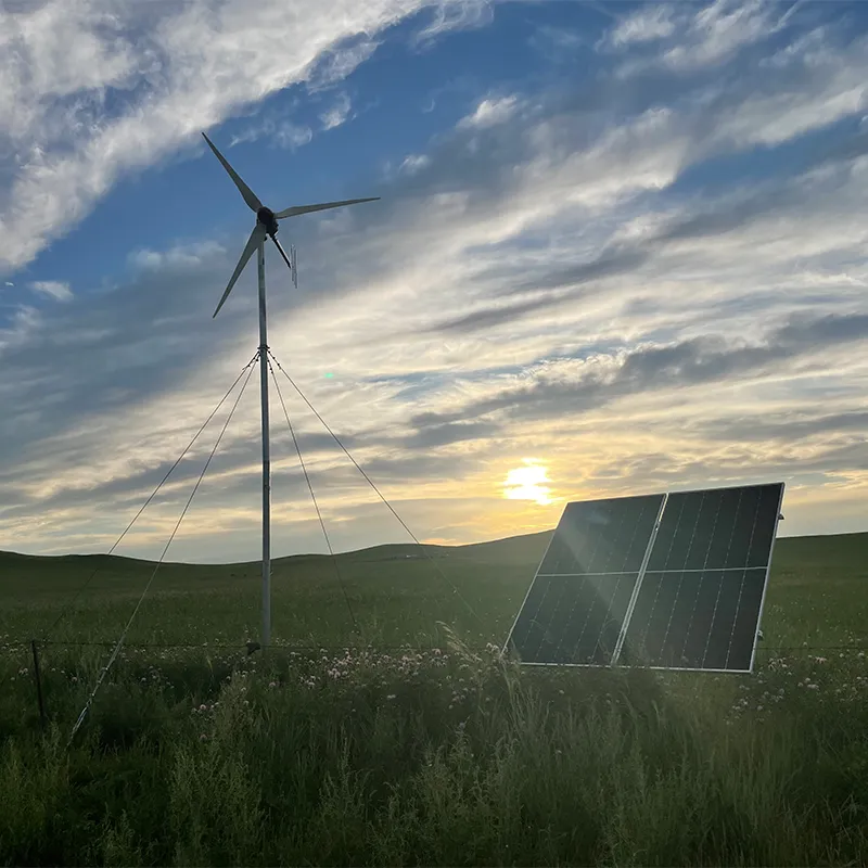 Ветро-солнечная гибридная энергосистема уровня 2 кВт