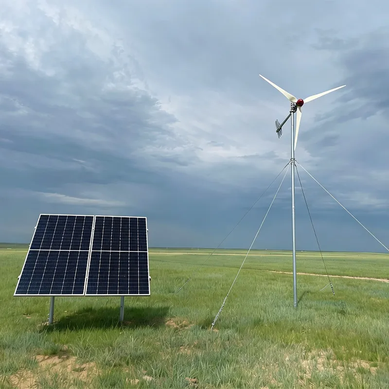 Ветро-солнечная гибридная энергосистема уровня 2 кВт