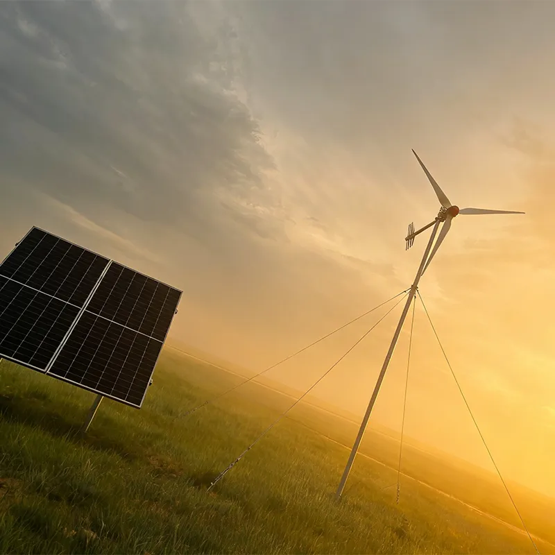 Ветро-солнечная гибридная энергосистема уровня 2 кВт