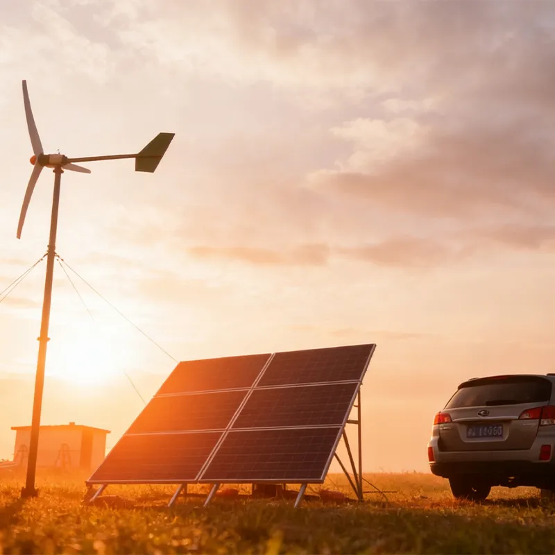 Ветро-солнечная гибридная энергосистема уровня 3 кВт