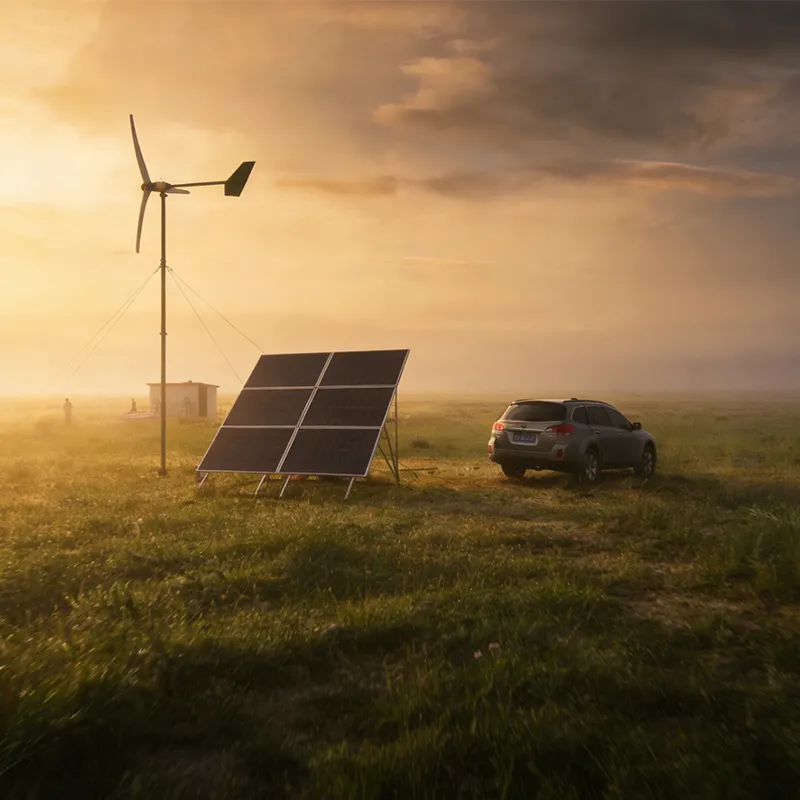 Ветро-солнечная гибридная энергосистема уровня 3 кВт