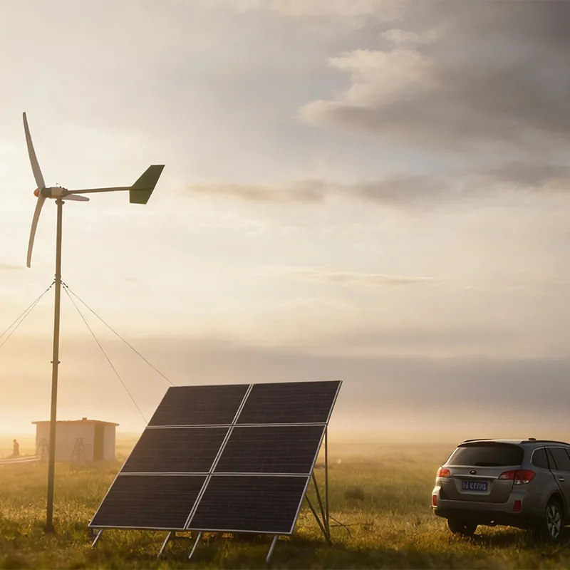 Ветро-солнечная гибридная энергосистема уровня 3 кВт