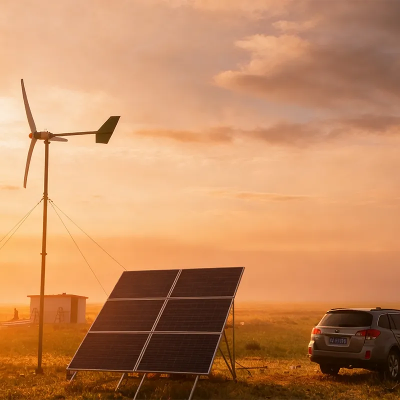 Ветро-солнечная гибридная энергосистема уровня 3 кВт