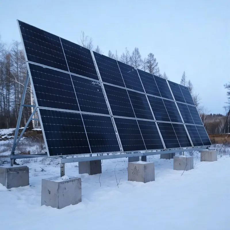 Фотоэлектрическая система с накоплением энергии и сетевым подключением уровня 5 кВт