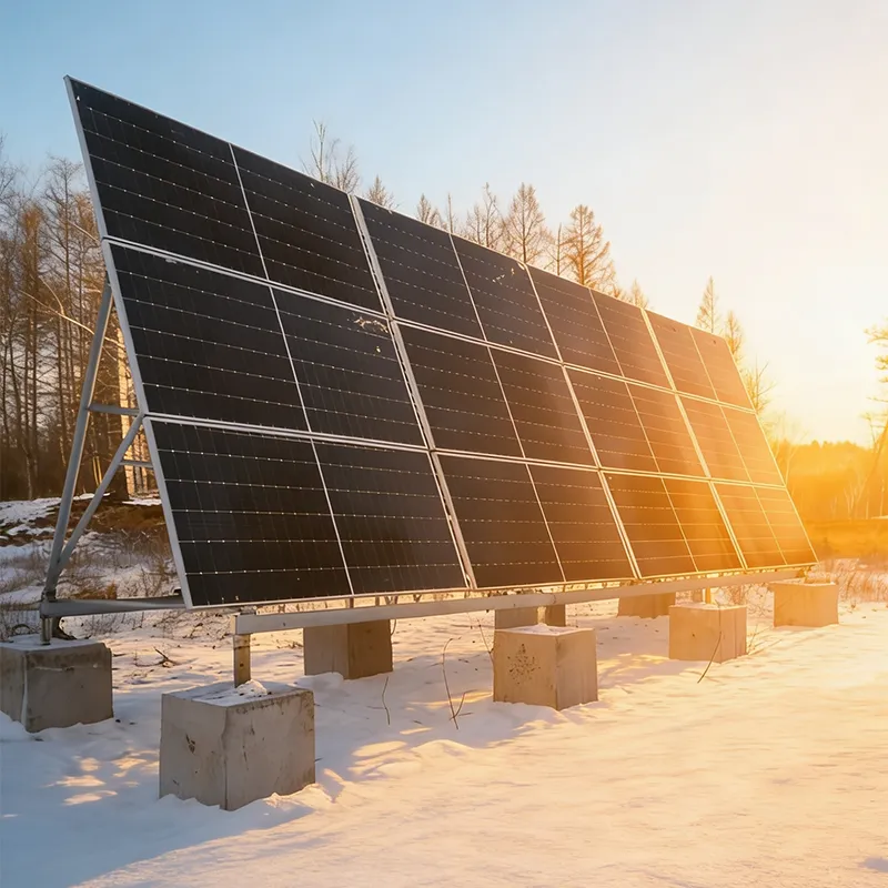 Фотоэлектрическая система с накоплением энергии и сетевым подключением уровня 5 кВт