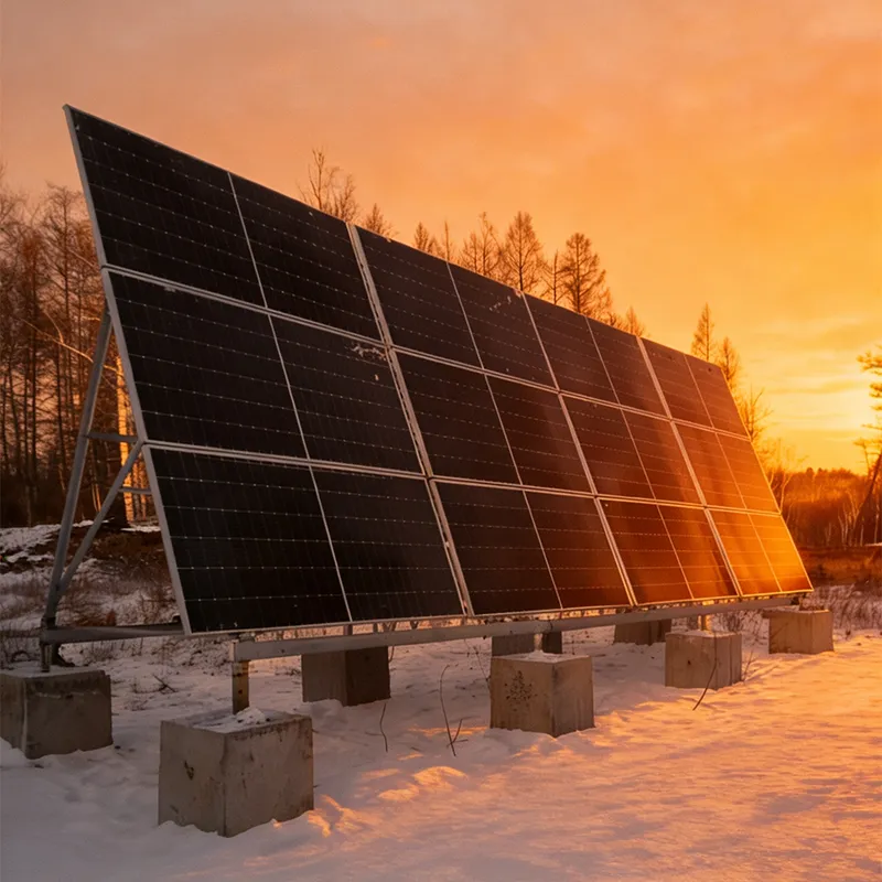 Фотоэлектрическая система с накоплением энергии и сетевым подключением уровня 5 кВт