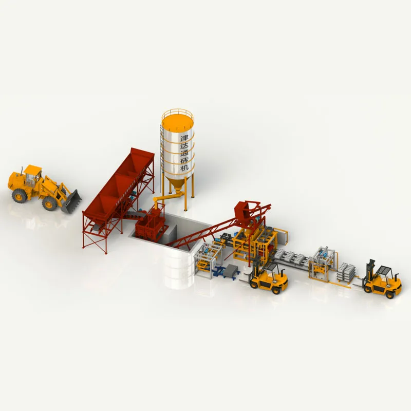 Вибропресс для пустотелых стеновых блоков JDT-2000TM5