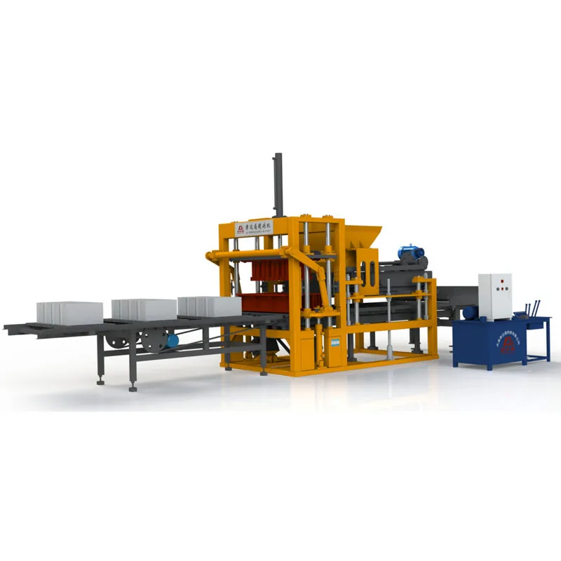 Полуавтоматический вибропресс для пустотелых блоков JDT-QT4