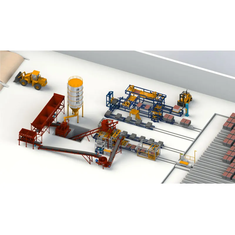 Формовочная машина для цветной тротуарной плитки JDT-3000T7