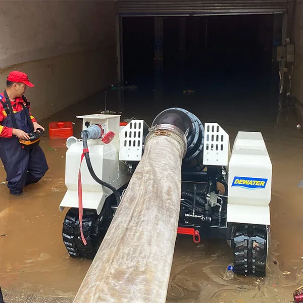 Роботизированное дренажное оборудование для подземных гаражей в уезде Пинцзян