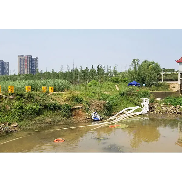 Дистанционное пополнение воды в озере Хаоху в Чанша на расстоянии 1,1 км