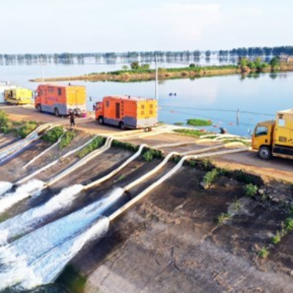 Пример из практики компании Divo, часть 1: Дренаж после наводнения в Цзюцзяне, провинция Цзянси.