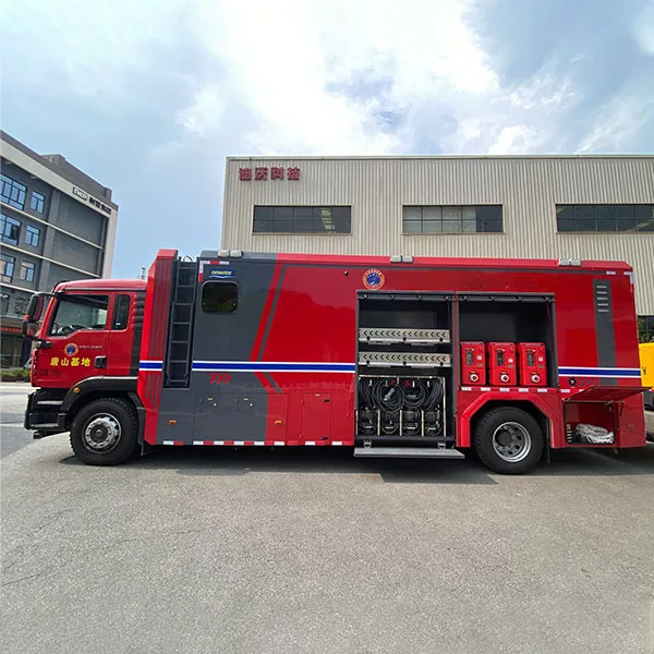 Аварийная спасательная машина для дренажа