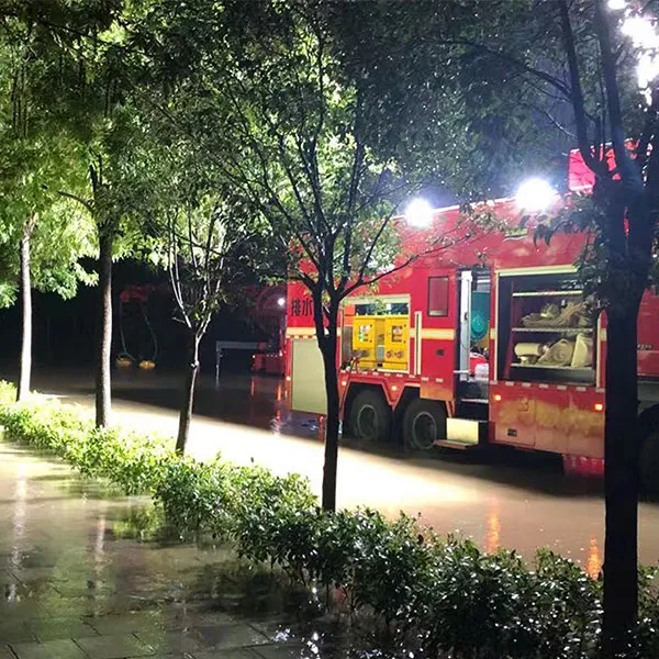 Аварийная спасательная машина для дренажа