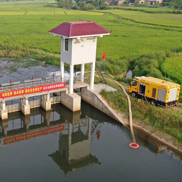Дизельная дренажная насосная машина