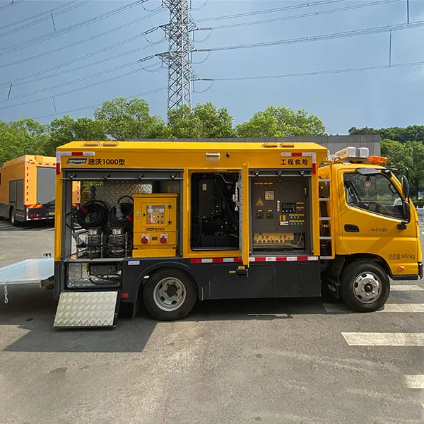 Дизельная дренажная насосная машина