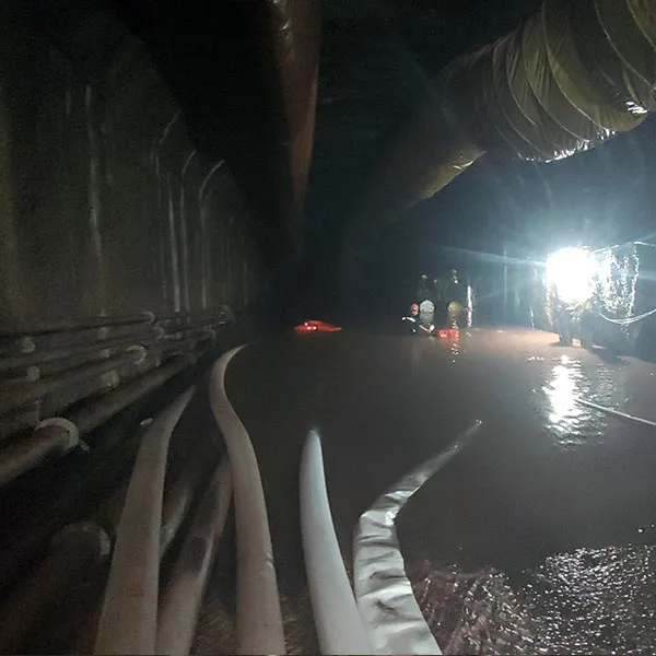 Дренаж в подземных узких пространствах