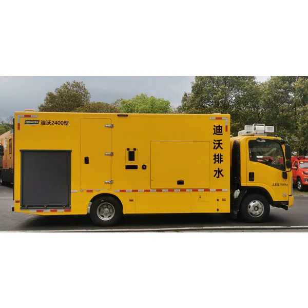 Дренажная насосная машина