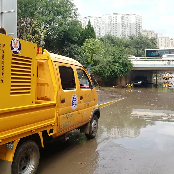 Дренажная насосная станция на прицепе