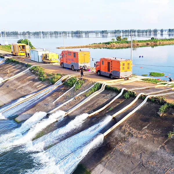 Дренажная насосная станция на прицепе