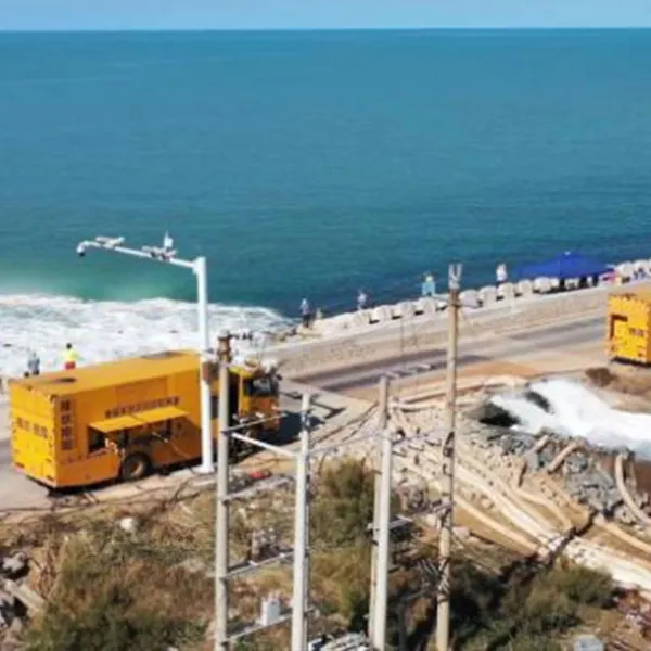 Дренажный насос для затопления морской водой