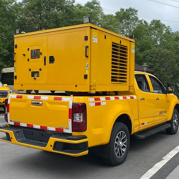 Дренажный насос на прицепе