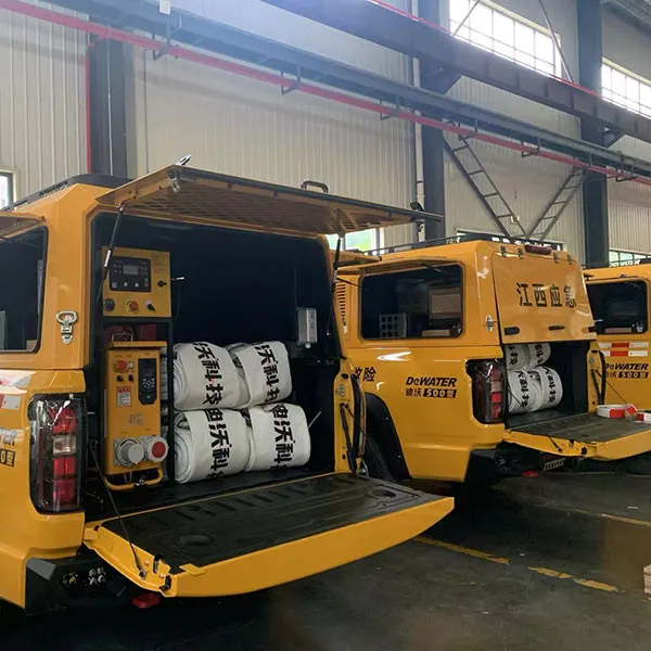 Мобильная дренажная насосная машина