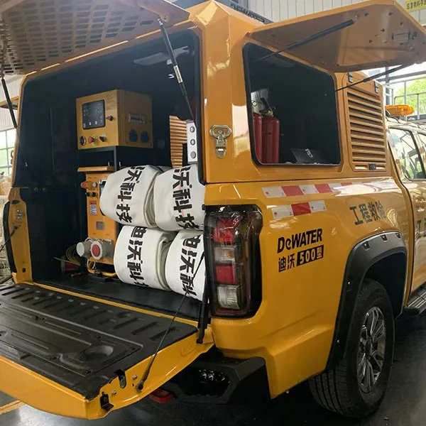 Мобильная дренажная насосная машина