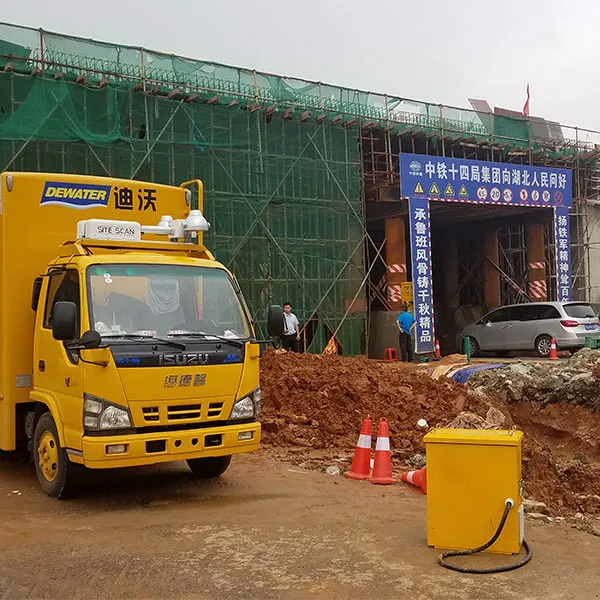 Мобильная насосная машина для защиты от наводнений